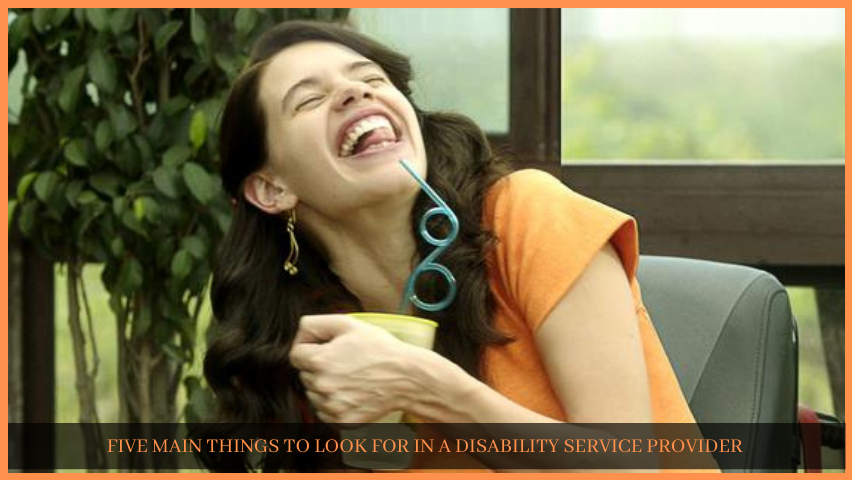 You are currently viewing FIVE MAIN THINGS TO LOOK FOR IN A DISABILITY SERVICE PROVIDER